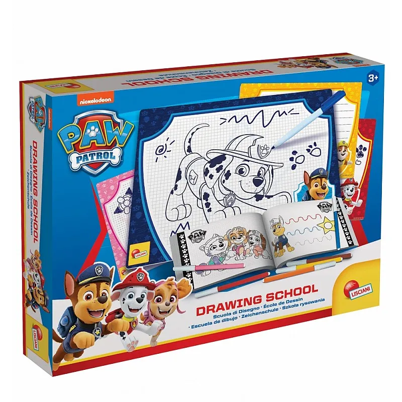 Творчески комплект, Lisciani, Paw Patrol, Училище по рисуване