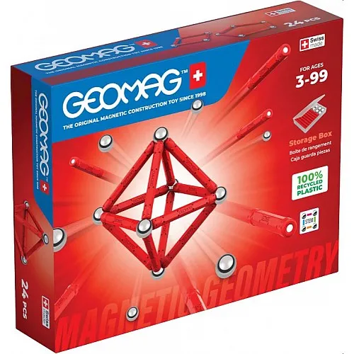 Магнитен конструктор, Geomag, Classic Geometry, 24 части