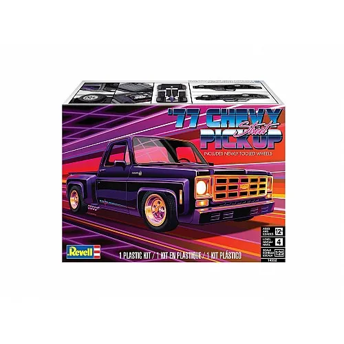 Сглобяем модел, Revell, Автомобил Пикап ′77 Chevy, 83 части