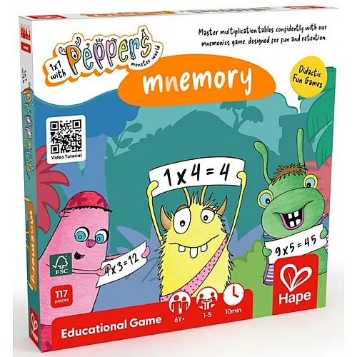 Образователна настолна игра, Hape, Mnemory