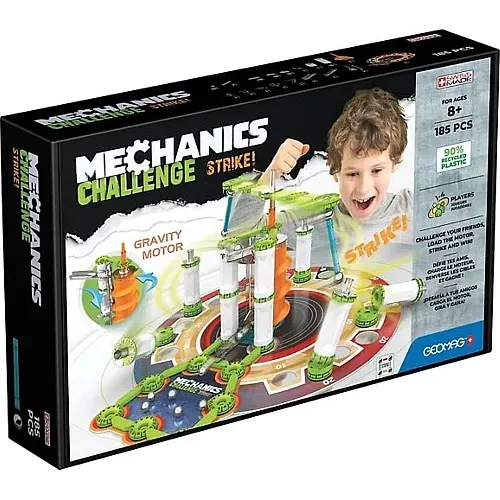 Магнитен конструктор, Geomag, Mechanics, Предизвикателство, 185 части