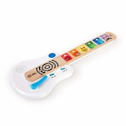 Дървена Сензорна китара, Hape, Baby Einstein, Бяла