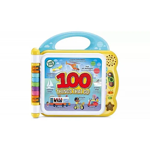 Интерактивна играчка, Vtech, Leap Frog, Занимателна книжка, 100 движещи се неща, 30 х 28 х 7 см