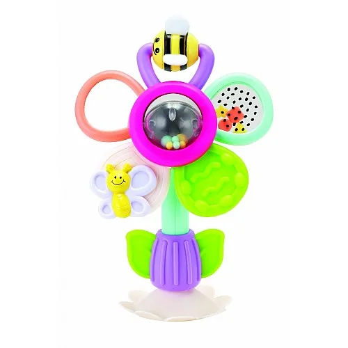 Бебешка активна играчка, Infantino, Въртящо се цвете