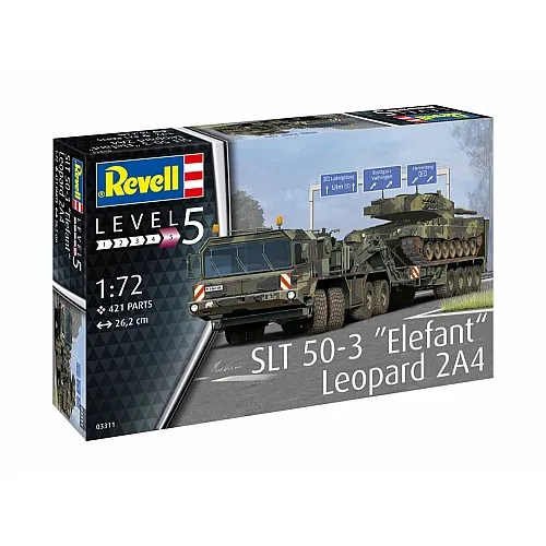 Сглобяем модел, Revell, Транспортьор SLT 50-3 и танк Leopard 2A4