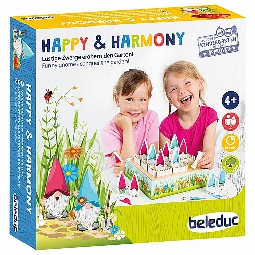 Дървена настолна игра, Beleduc, Хепи и Хармони, 41 части