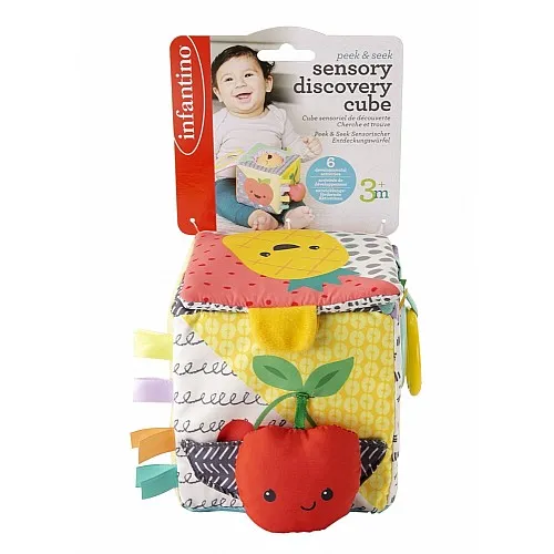 Бебешки сензорен куб, Infantino, Плодове