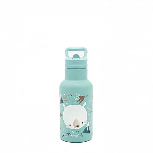 Термо бутилка от неръждаема стомана, Sassi, 350мл., Мечка