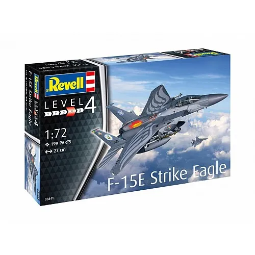 Сглобяем модел, Revell, Самолет McDonnell-Douglas F-15E Strike Eagle, 199 части