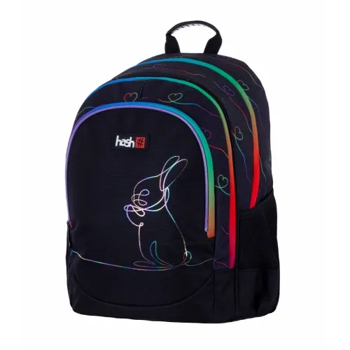 Ученическа раница, Astra, HASH, Rainbow Bunny, 39 х 28 х 15 см