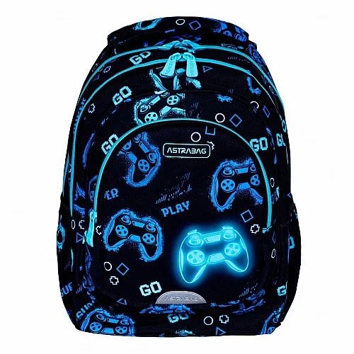 Ученическа раница, Astra, Отивам да играя, AB330, 39 х 28 х 15 см