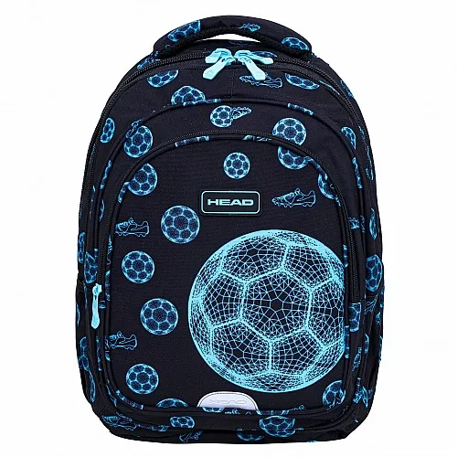 Ученическа раница, Head, Футболен фен, AB300, 42 х 30 х 19 см