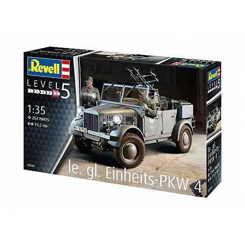 Сглобяем модел, Revell, le. gl. Einheits-PKW 4, 254 части