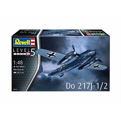 Сглобяем модел, Revell, Do 217J-1/2, 192 части