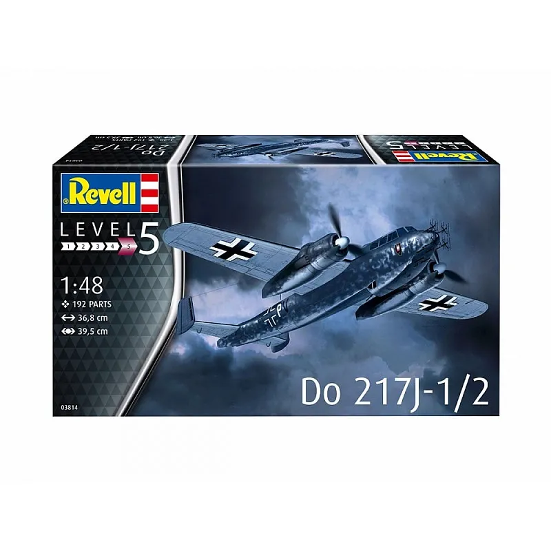 Сглобяем модел, Revell, Do 217J-1/2, 192 части