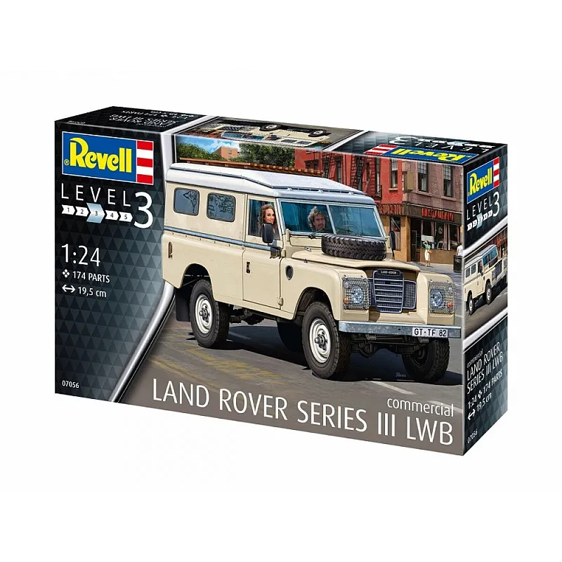 Сглобяем модел, Revell, Land Rover серия III LWB 109, 174 части