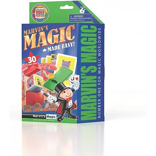 Комплект фокуси, Marvin’s Magic, 30 магически трика, сет 2 - зелен