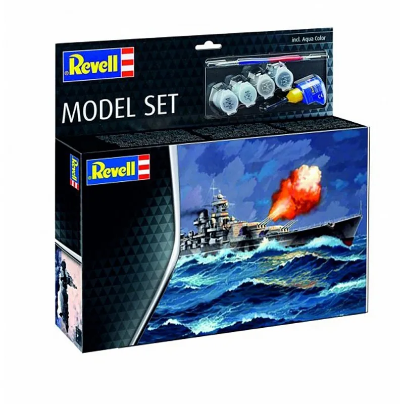 Комплект за сглобяване, Revell, Боен кораб Гнайзенау, 48 части
