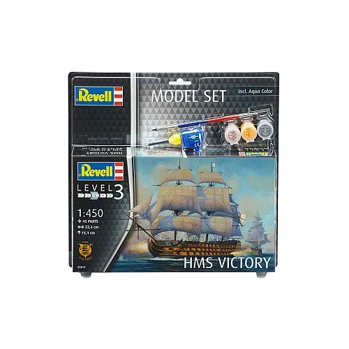 Комплект сглобяем модел, Revell, Ветроходен кораб HMS Victory, 45 части