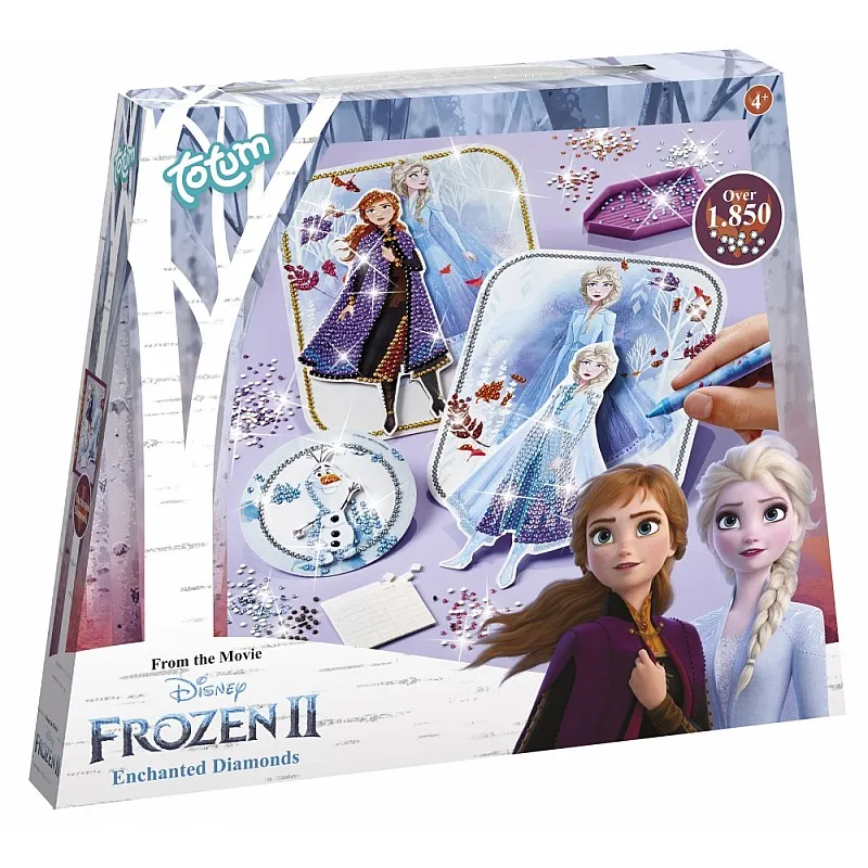 Творчески комплект, Totum, Frozen, Диамантен гоблен