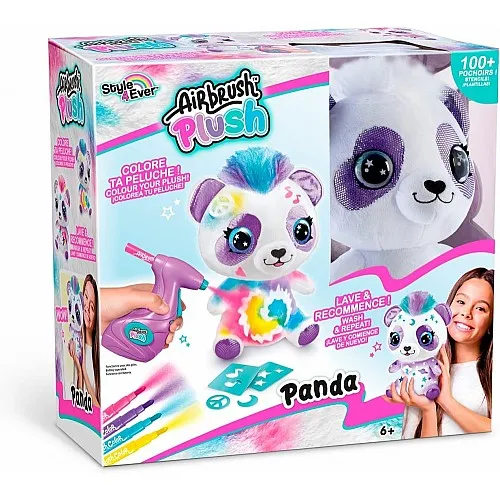Творчески комплект, Canal Toys, Плюшена играчка за оцветяване, Плюшена панда