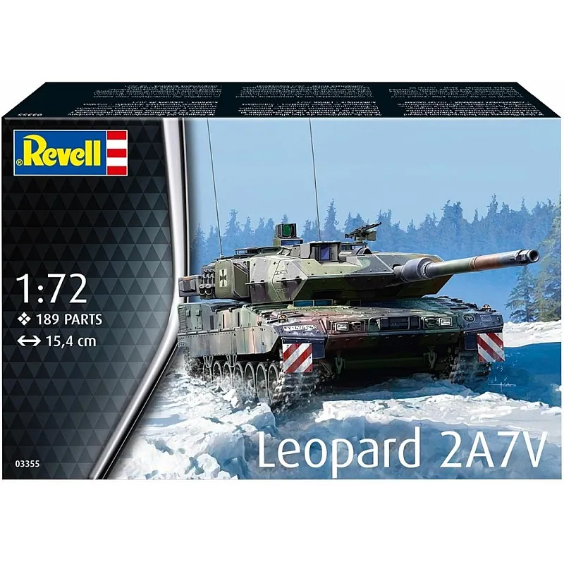 Сглобяем модел ,Revell, Танк Леопард 2A7V