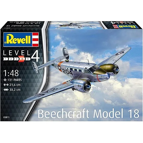 Сглобяем модел, Revell, Beechcraft Model 18, 131 части