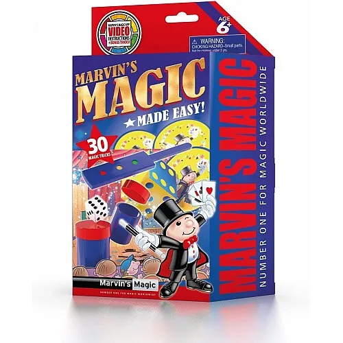 Комплект фокуси, Marvin’s Magic, 30 магически трика, сет 3 - червен