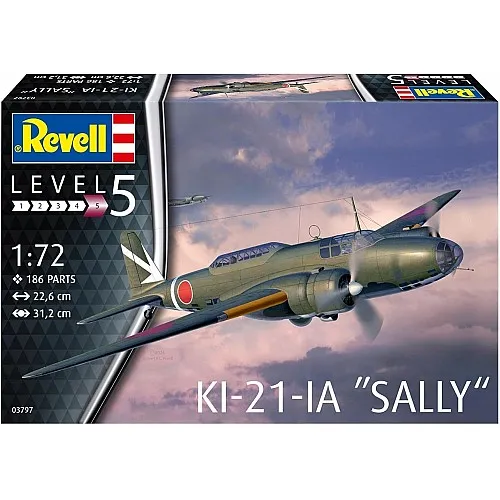 Сглобяем модел, Revell, Бомбардировач Ki-21-la