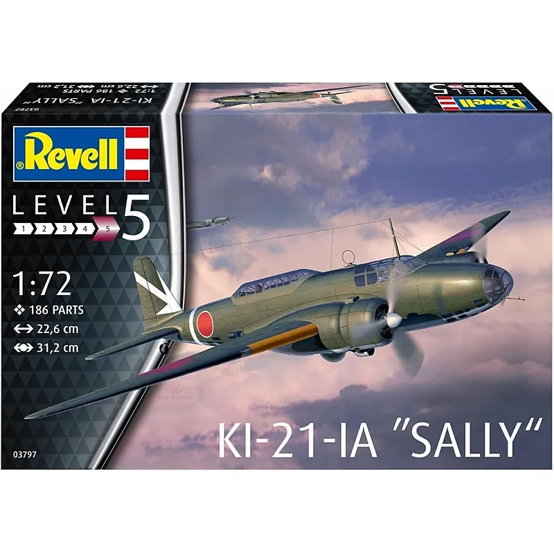 Сглобяем модел, Revell, Бомбардировач Ki-21-la