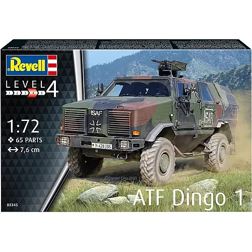 Сглобяем модел, Revell, ATF Dingo 1, 65 части