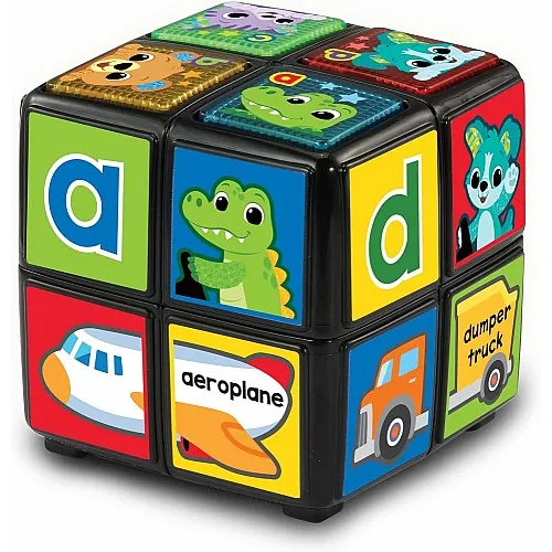 Интерактивна играчка, Vtech, Образователен Куб, 7.5 x 7.5 x 7.5 cm