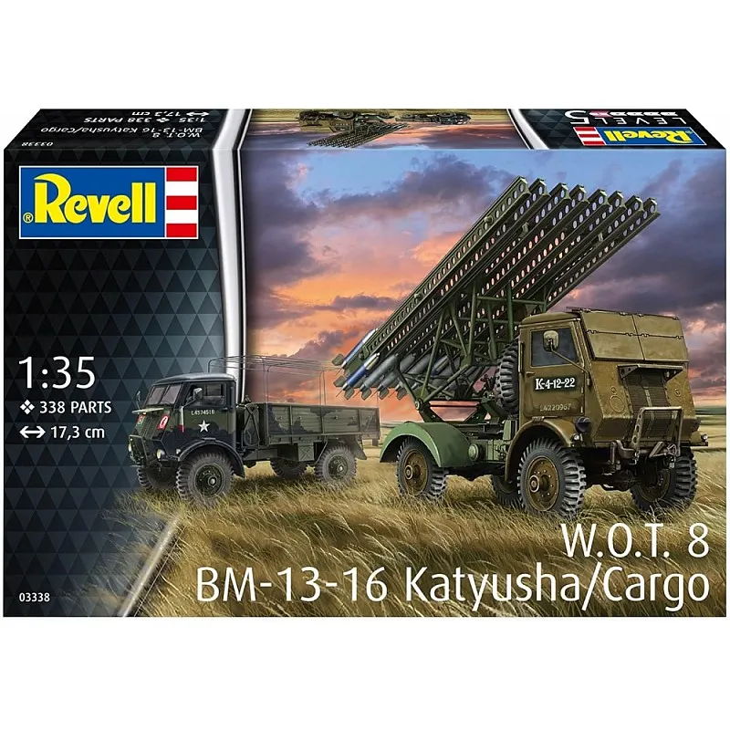 Сглобяем модел, Revell, Военен камион BM-13-16