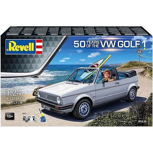 Сглобяем модел, Revell, Подаръчен комплект 50 години VW Golf 1