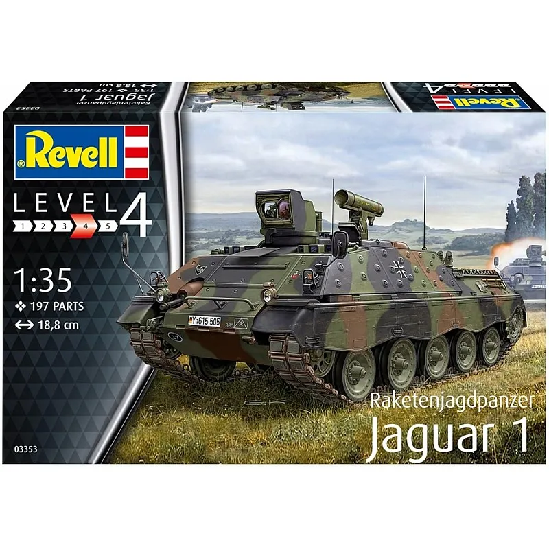 Сглобяем модел, Revell, Ракетен разрушител Ягуар 1