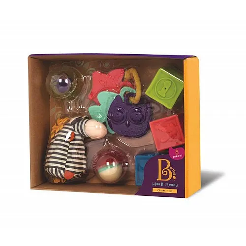 Комплект бебешки играчки, Battat, 7 части