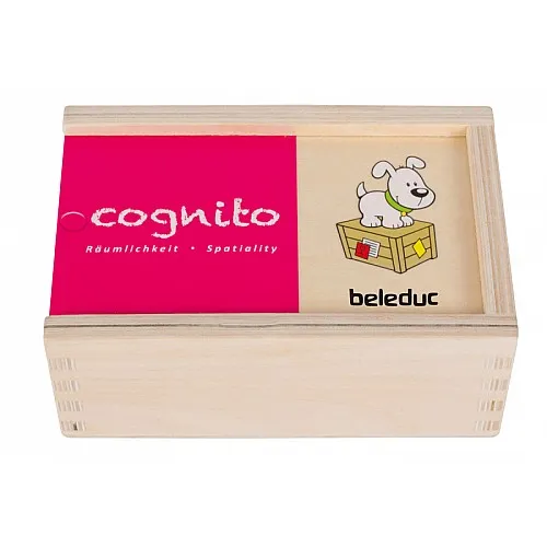 Дървена игра за съчетаване, Beleduc, Cognito, Пространственост, 20 части