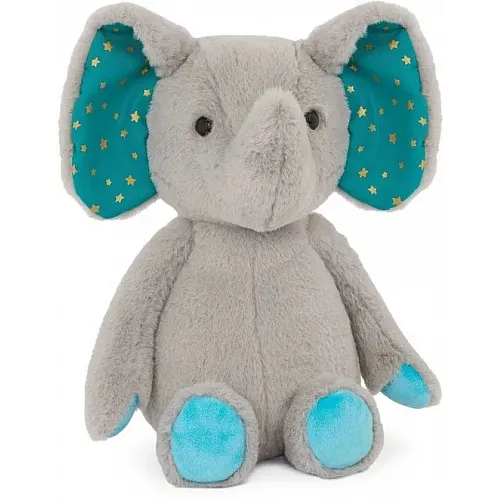 Плюшена играчка, Battat, Слон, 30 cm, Сив