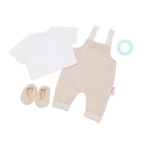 Комплект аксесоари за кукла, Battat, Lulla Baby, Облекло с гащеризон, 4 части