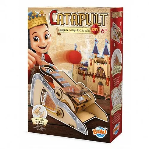Образователна игра за сглобяване, Buki, Направи си сам катапулт