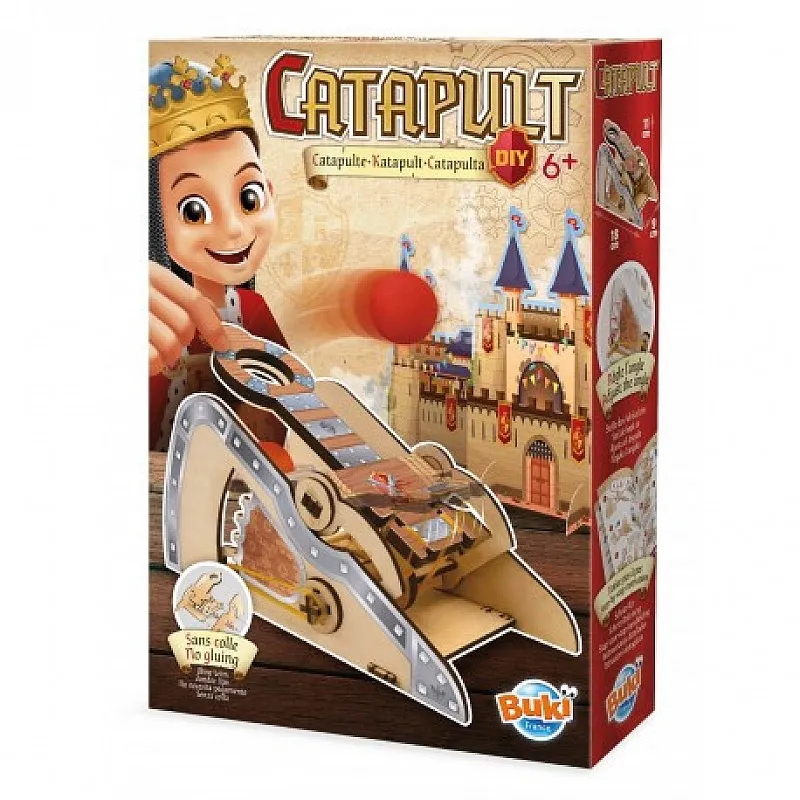 Образователна игра за сглобяване, Buki, Направи си сам катапулт