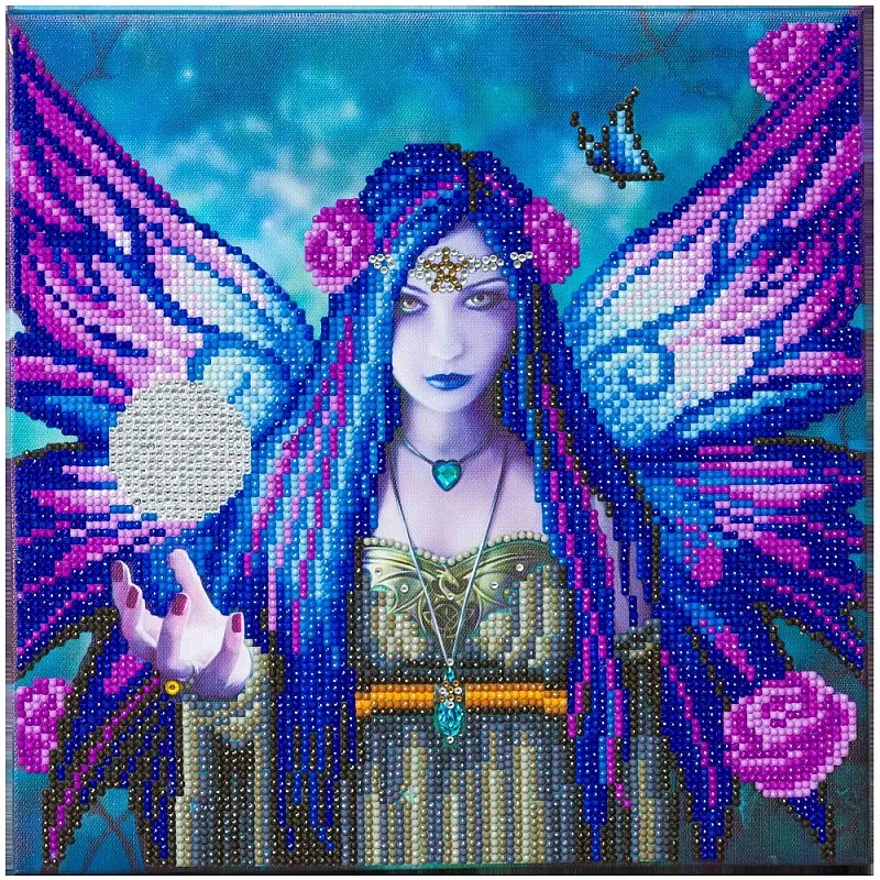 Арт комплект за диамантено изкуство, Craft Buddy, Мистична аура, 30 х 30 см, 6 части