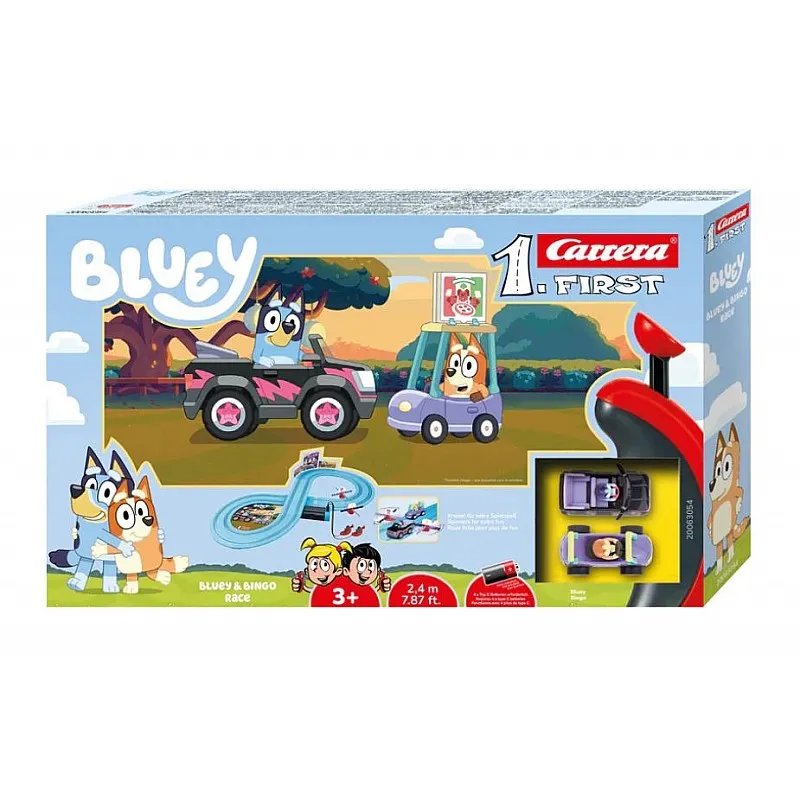 Състезателна писта, Carrera, Bluey, Блуи и Бинго, 2.4м
