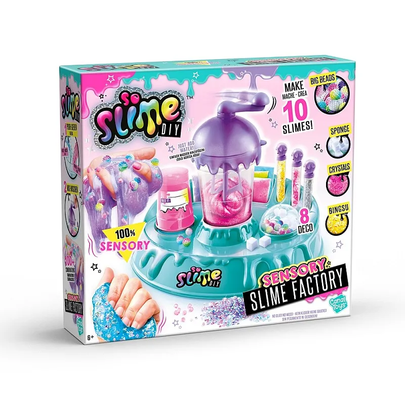 Творчески комплект, Canal Toys, So Slime, Работилница за сензорен слайм