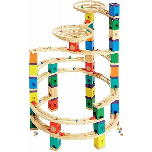 Комплект дървена писта, Hape, Quadrilla, Циклон, 198 части