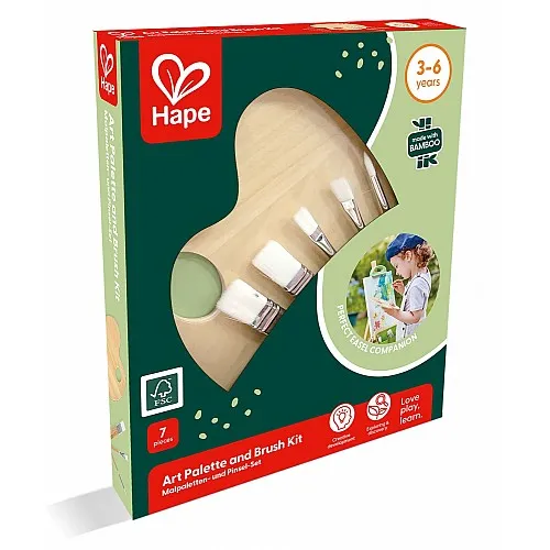 Арт комплект за рисуване, Hape, 7 части