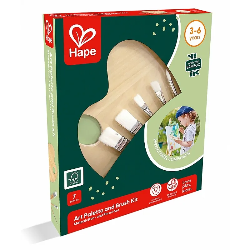 Арт комплект за рисуване, Hape, 7 части