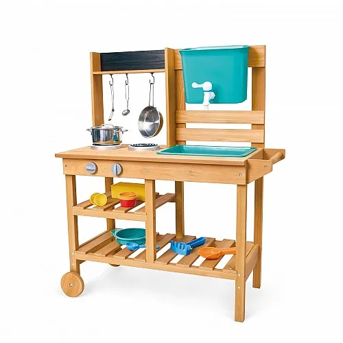 Детски игрален комплект, Hape, Външна кухня с аксесоари