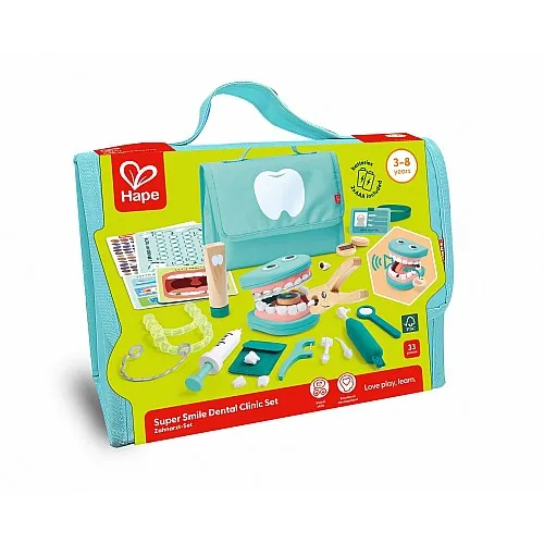 Игрален комплект, Hape, Зъболекар, 33 части
