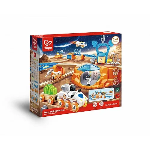 Дървен комплект, Hape,  за изследване на Марс